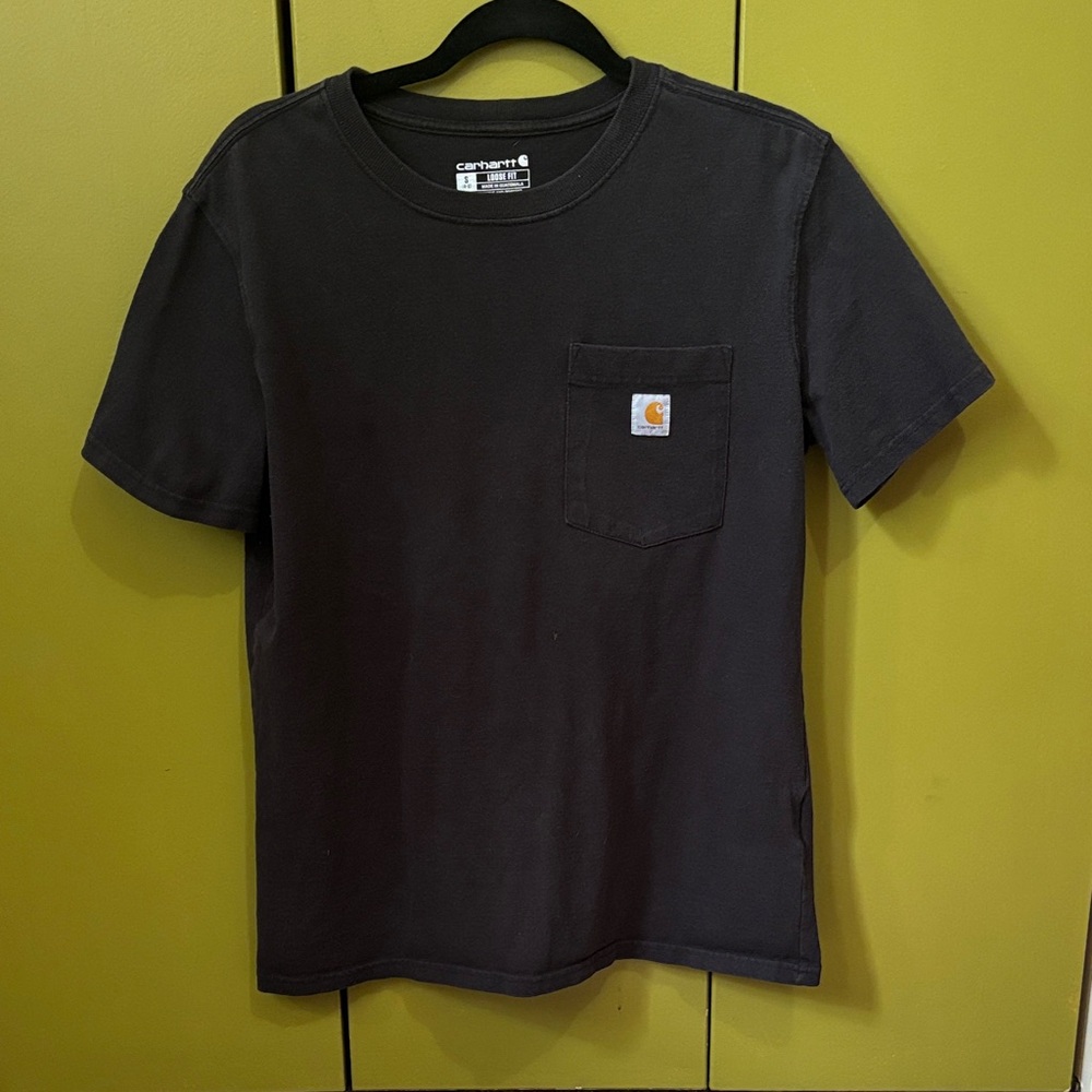 Carhartt Black Pocket Tee